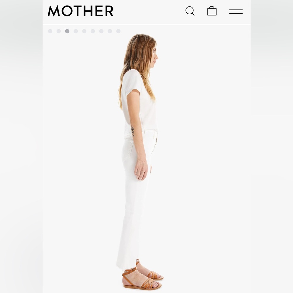 MOTHER Denim The Hustler Ankle Fray - Picture 6 of 16